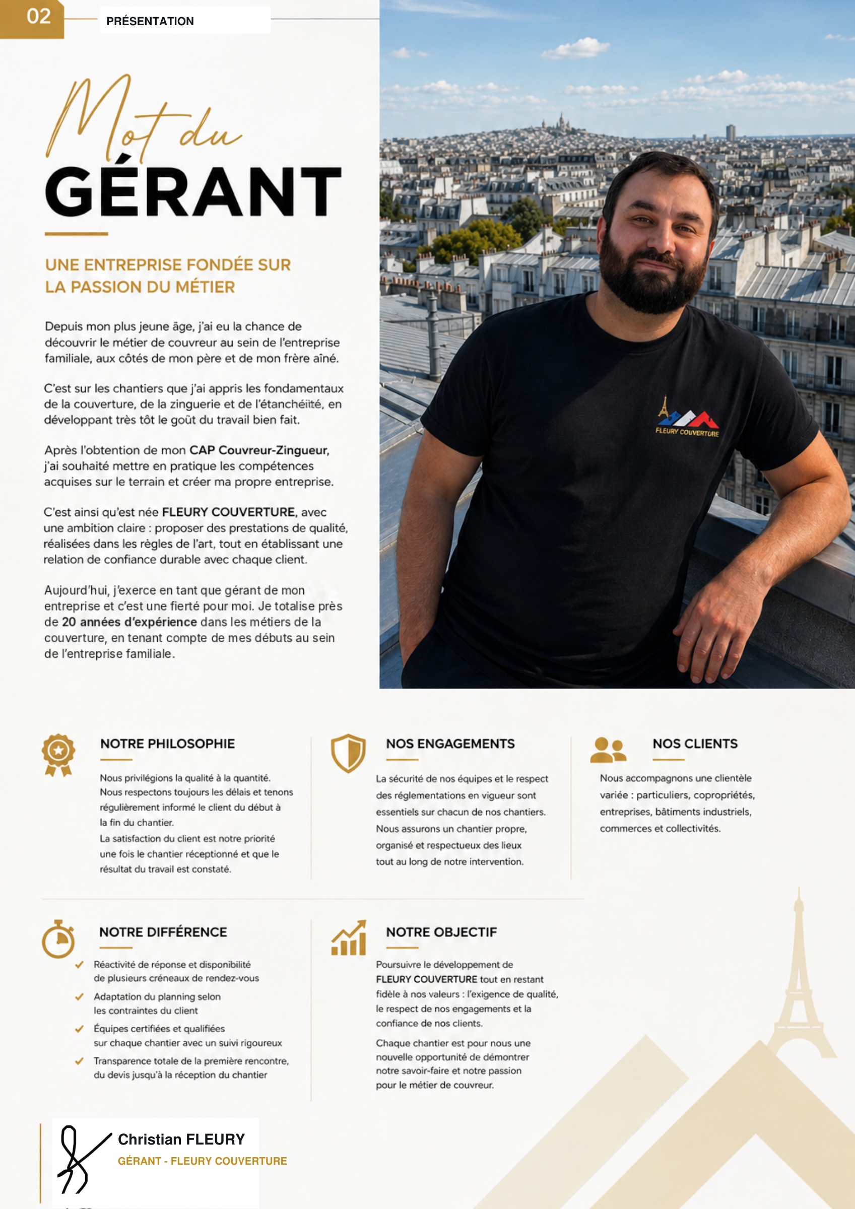 Présentation Fleury Couverture — page 1